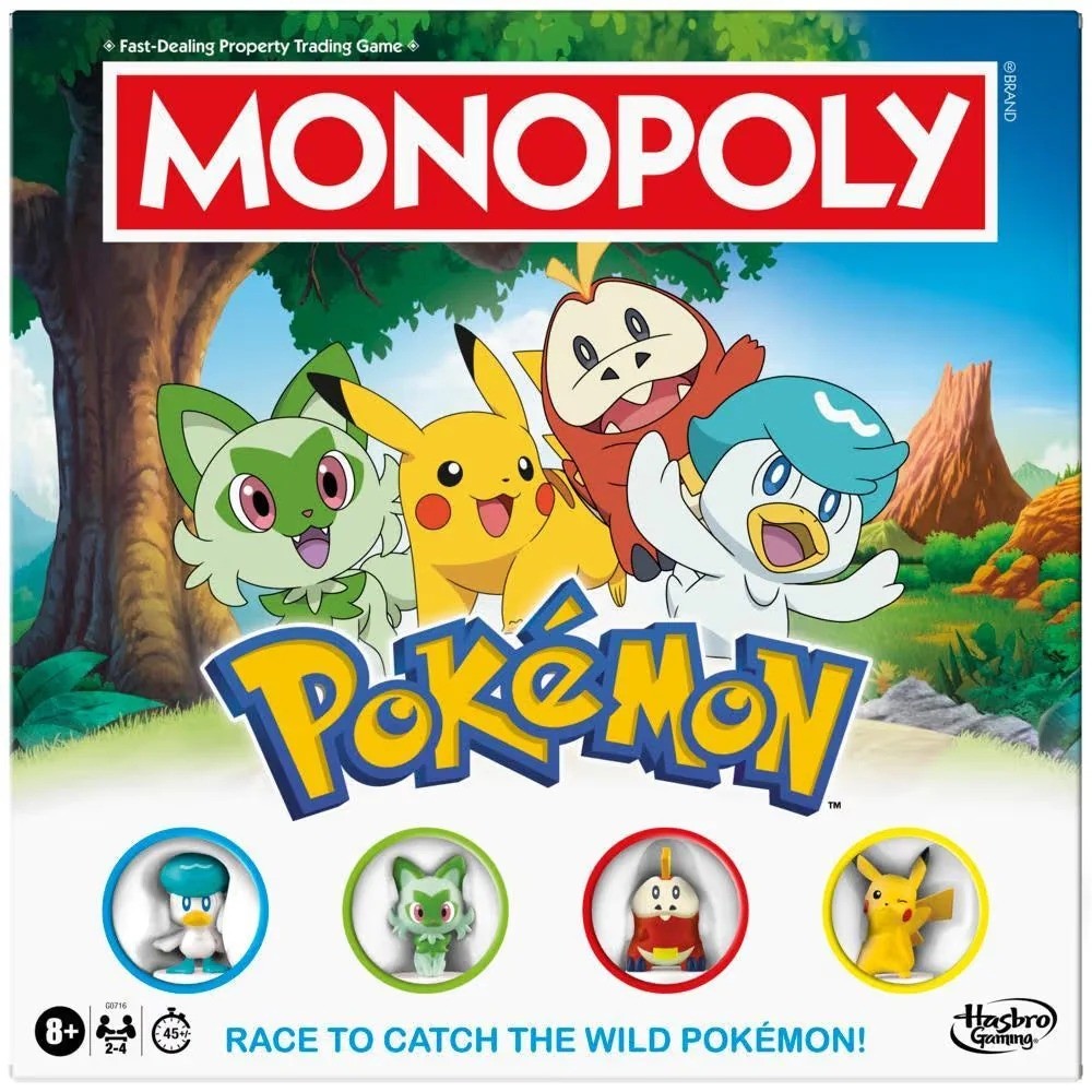 Monopoly Pokemon Board Game