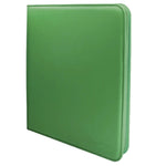Vivid 12-Pocket Zippered Pro Binder (Green)