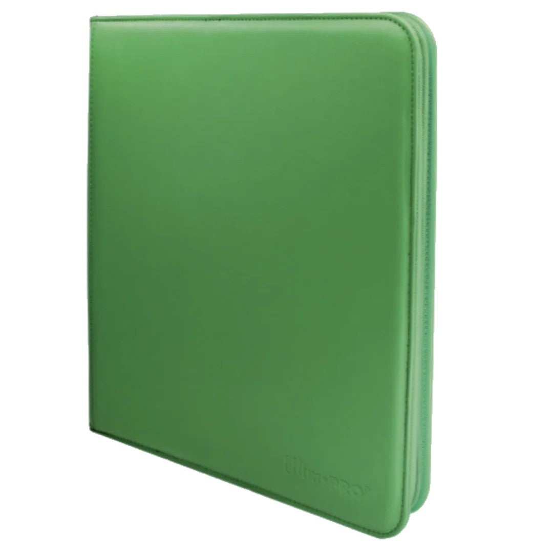 Vivid 12-Pocket Zippered Pro Binder (Green)