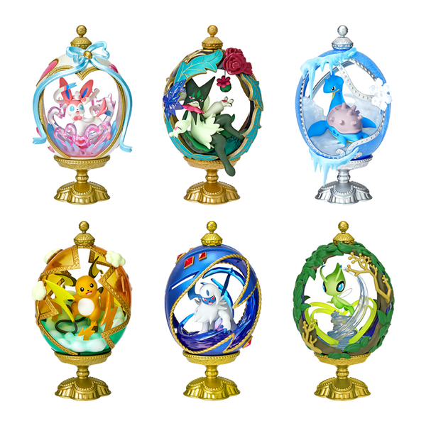 Pokemon Ovaltique Collection 2 Blind Box - all 6 figures in the set