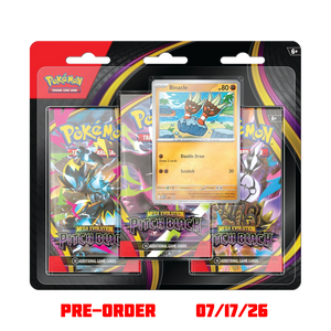 Mega Evolution: Pitch Black 3-Pack Blister (Early Bird Special) - Poke-Collect
