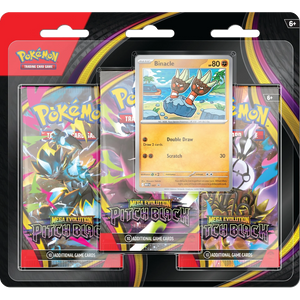 Mega Evolution: Pitch Black 3-Pack Blister