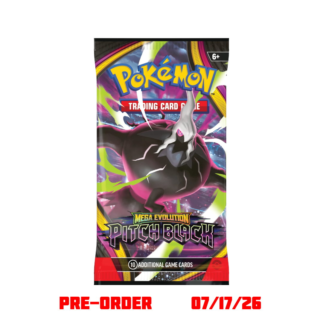 Mega Evolution: Pitch Black Booster Pack (Early Bird Special) - Poke-Collect