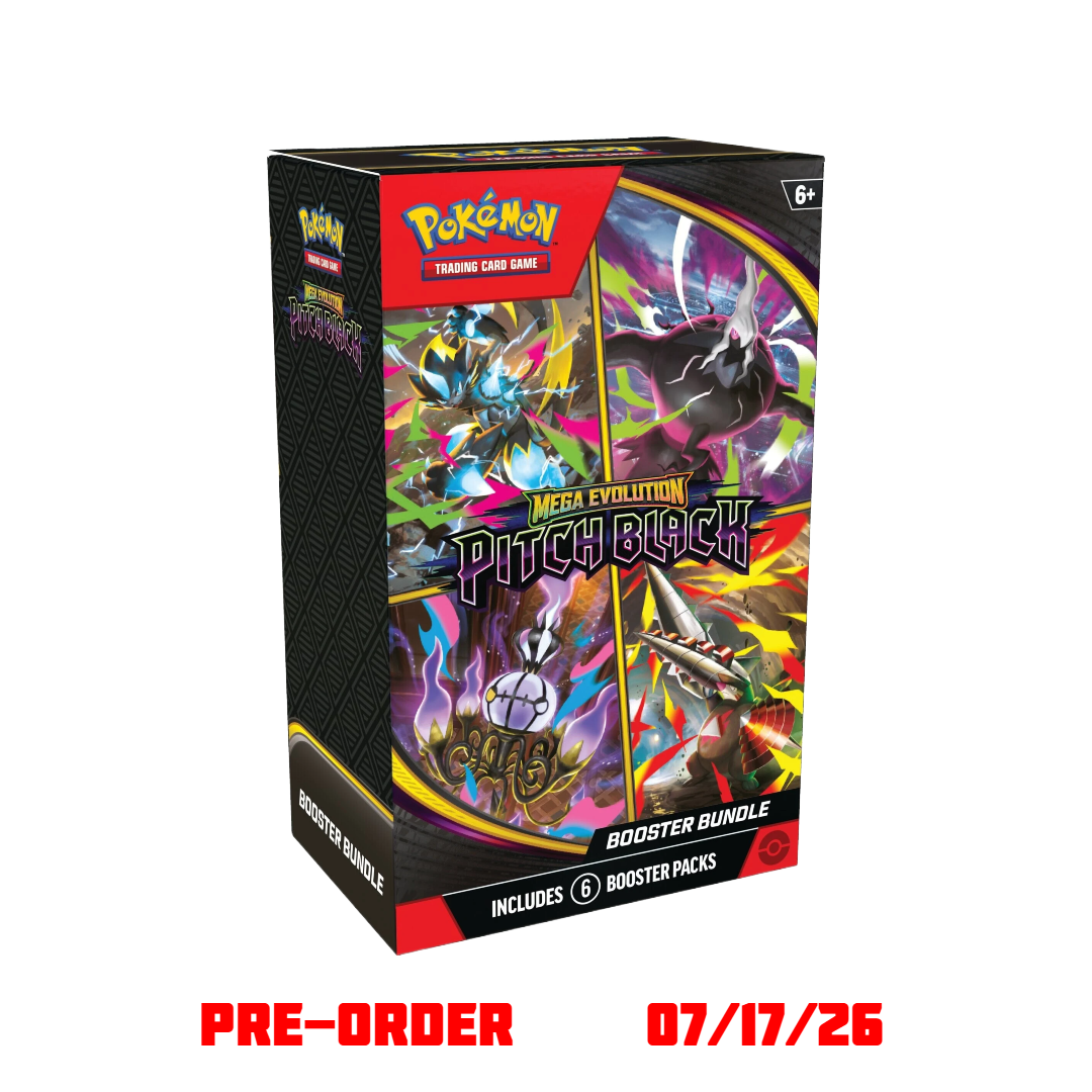Mega Evolution: Pitch Black Booster Bundle (Early Bird Special) - Poke-Collect