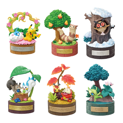 Pokemon Peaceful Moments Blind Box - all 6 figures in the set