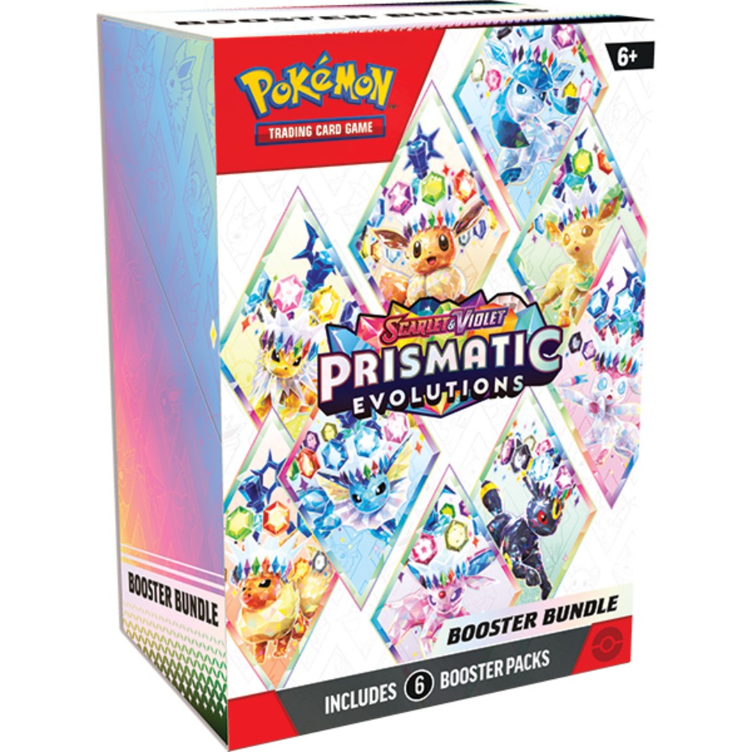 Scarlet & Violet: Prismatic Evolutions Booster Bundle (6 Packs)