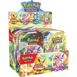 Scarlet & Violet: Prismatic Evolutions Mini Tin Display (Set of 8)