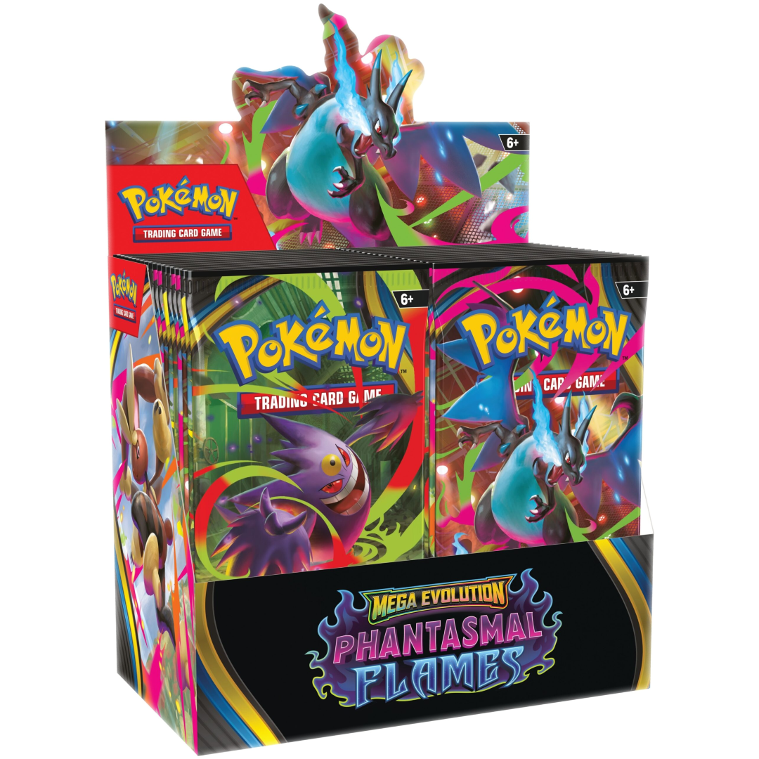 Mega Evolution: Phantasmal Flames Booster Box - STOREFRONT ONLY - Poke-Collect
