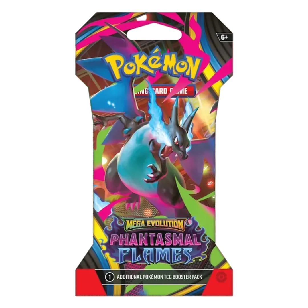 Mega Evolution: Phantasmal Flames Sleeved Booster Pack (Random Art) - Poke-Collect