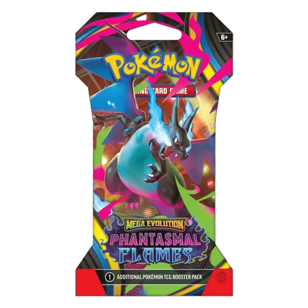 Mega Evolution: Phantasmal Flames Sleeved Booster Pack (Random Art) - Poke-Collect