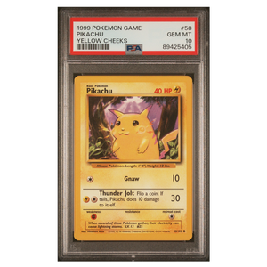 Pikachu Base Set #58 PSA 10