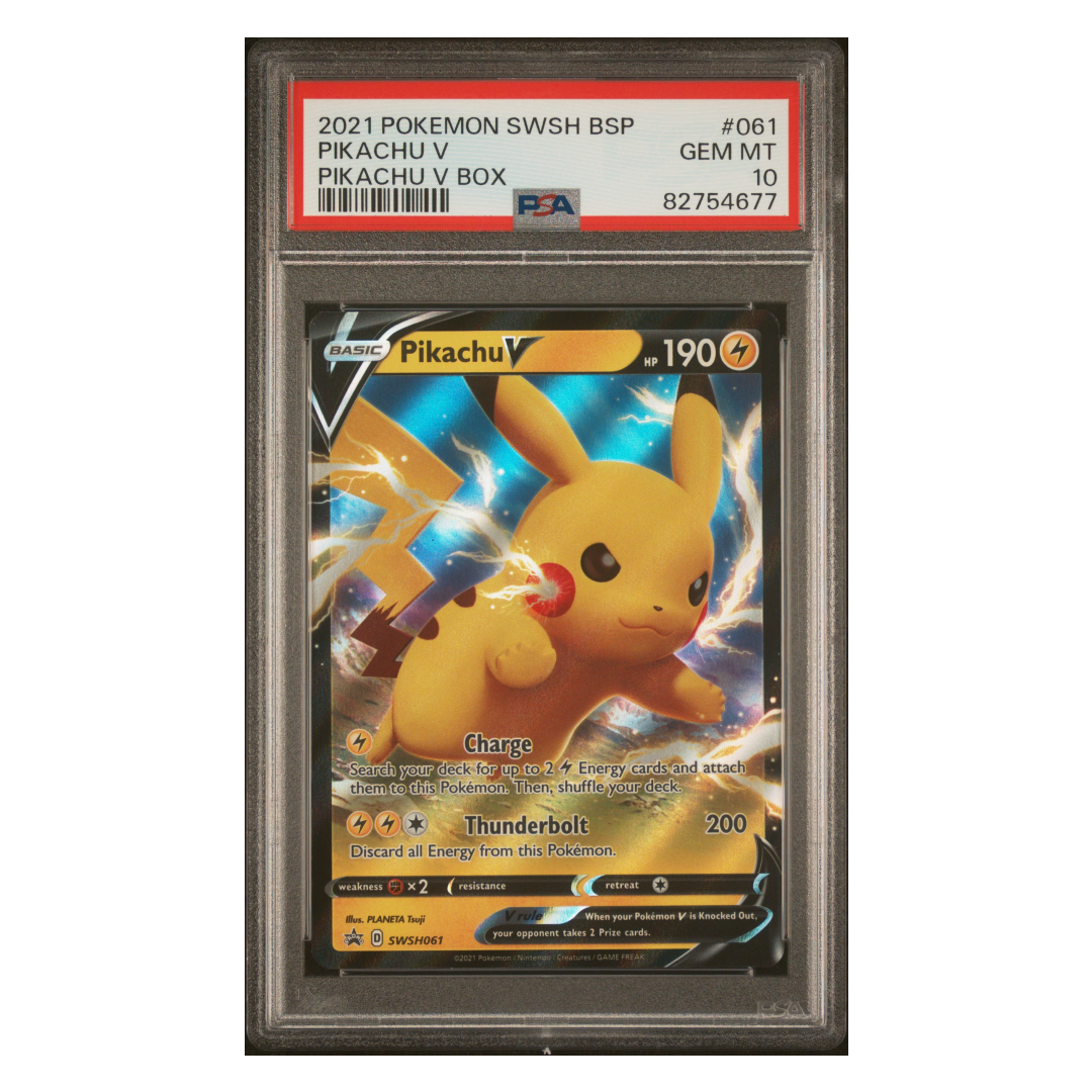 Pikachu V Promo #061 PSA 10 - Poke-Collect