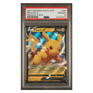 Pikachu V Promo #061 PSA 10 - Poke-Collect
