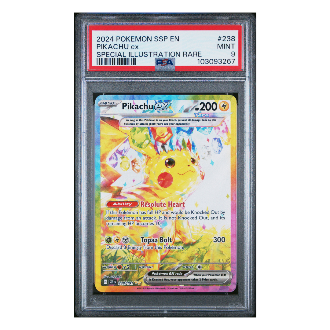 Pikachu ex Special Illustration Rare #238 PSA 9 - Poke-Collect