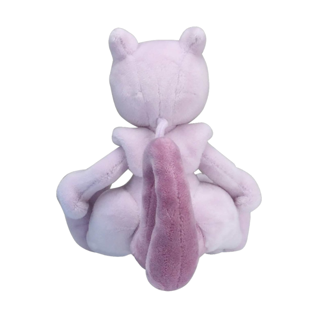 Pokémon Center Mewtwo Sitting Cuties Plush - 5 ½ In. - back