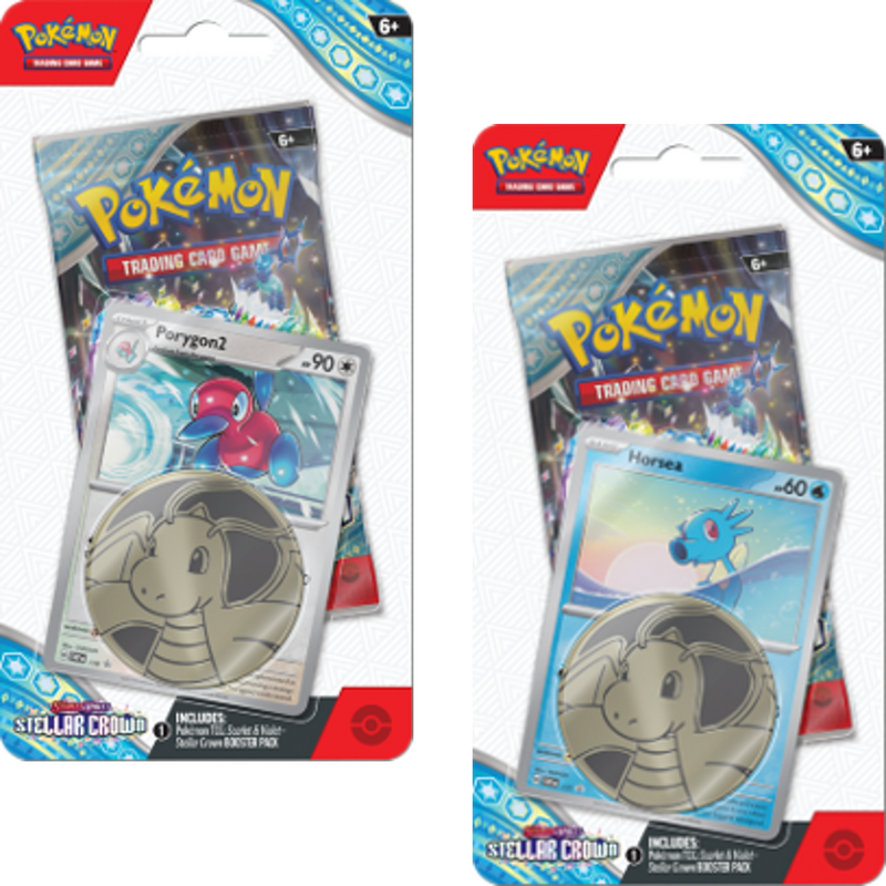 Scarlet & Violet: Stellar Crown Checklane Blister Bundle (EARLY BIRD SPECIAL) - Poke-Collect