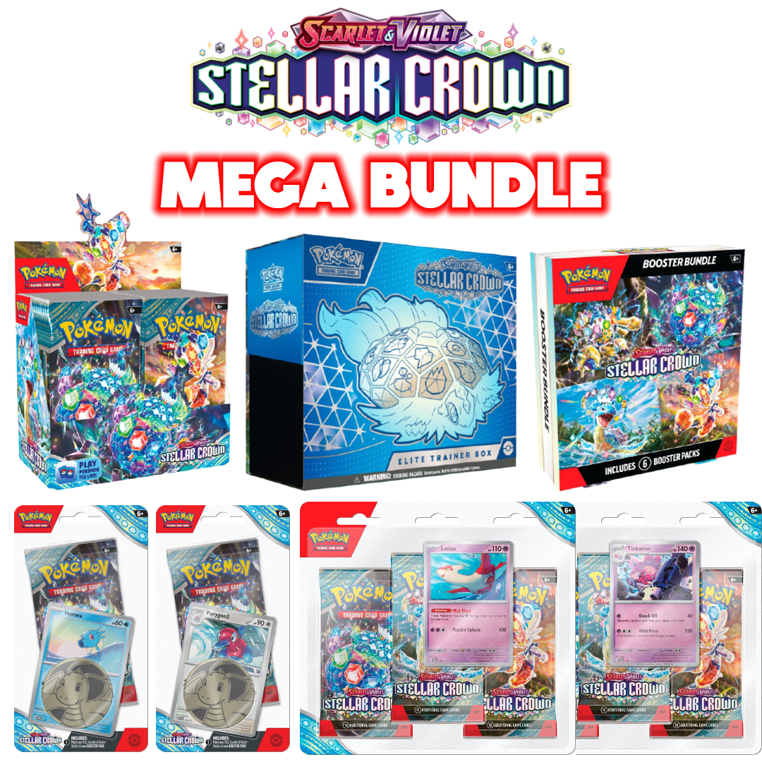 Scarlet & Violet: Stellar Crown Mega Bundle