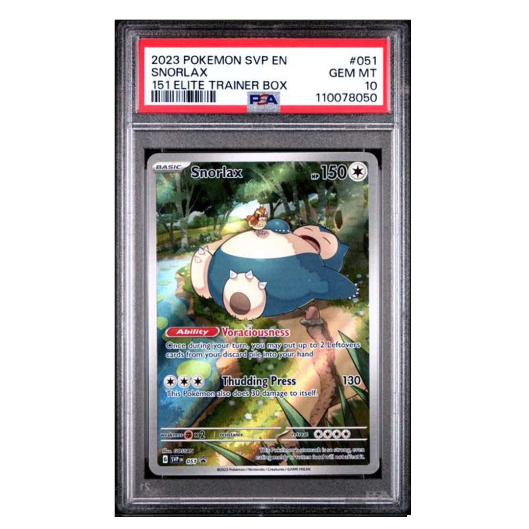 Snorlax Promo SVP-EN #051 PSA 10 - Poke-Collect