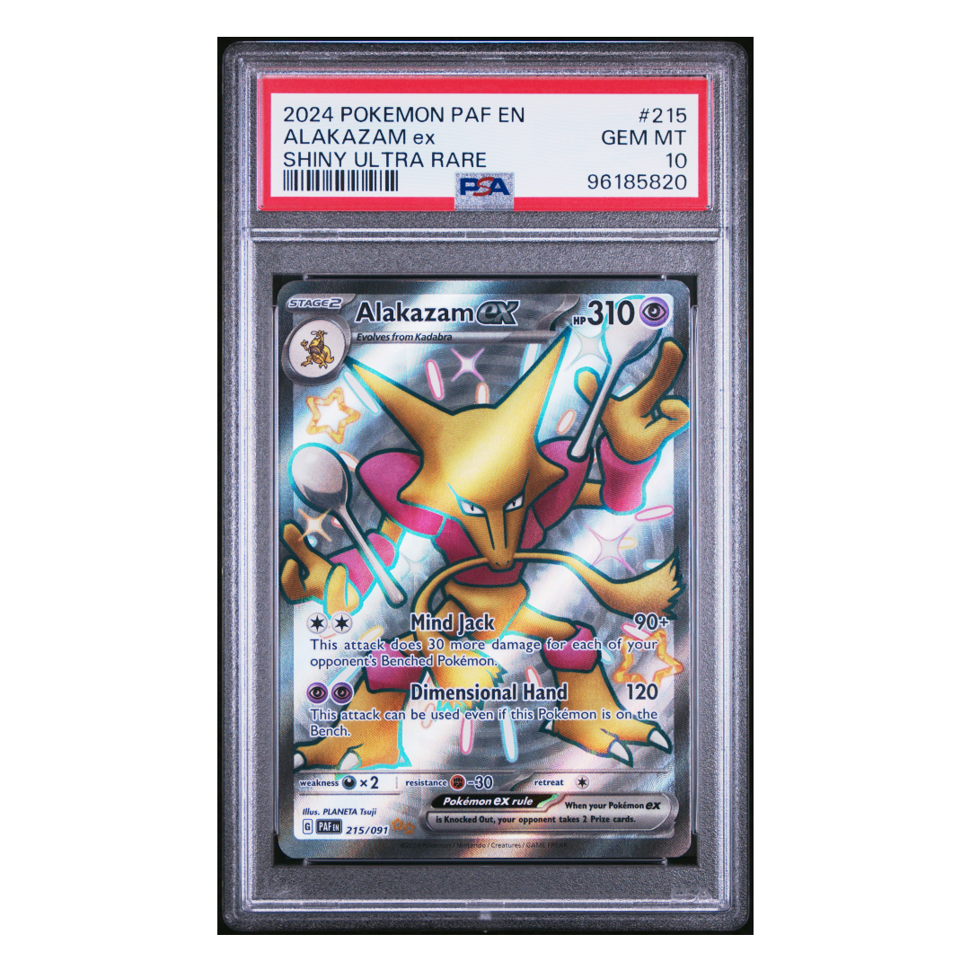 Alakazam ex Shiny Paldean Fates #215 PSA 10 - Poke-Collect