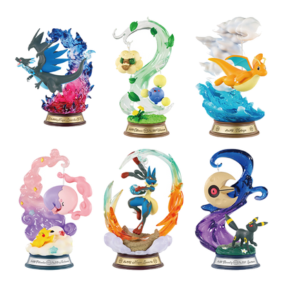 Pokemon Swing Vignette Blind Box - all 6 figures in the set