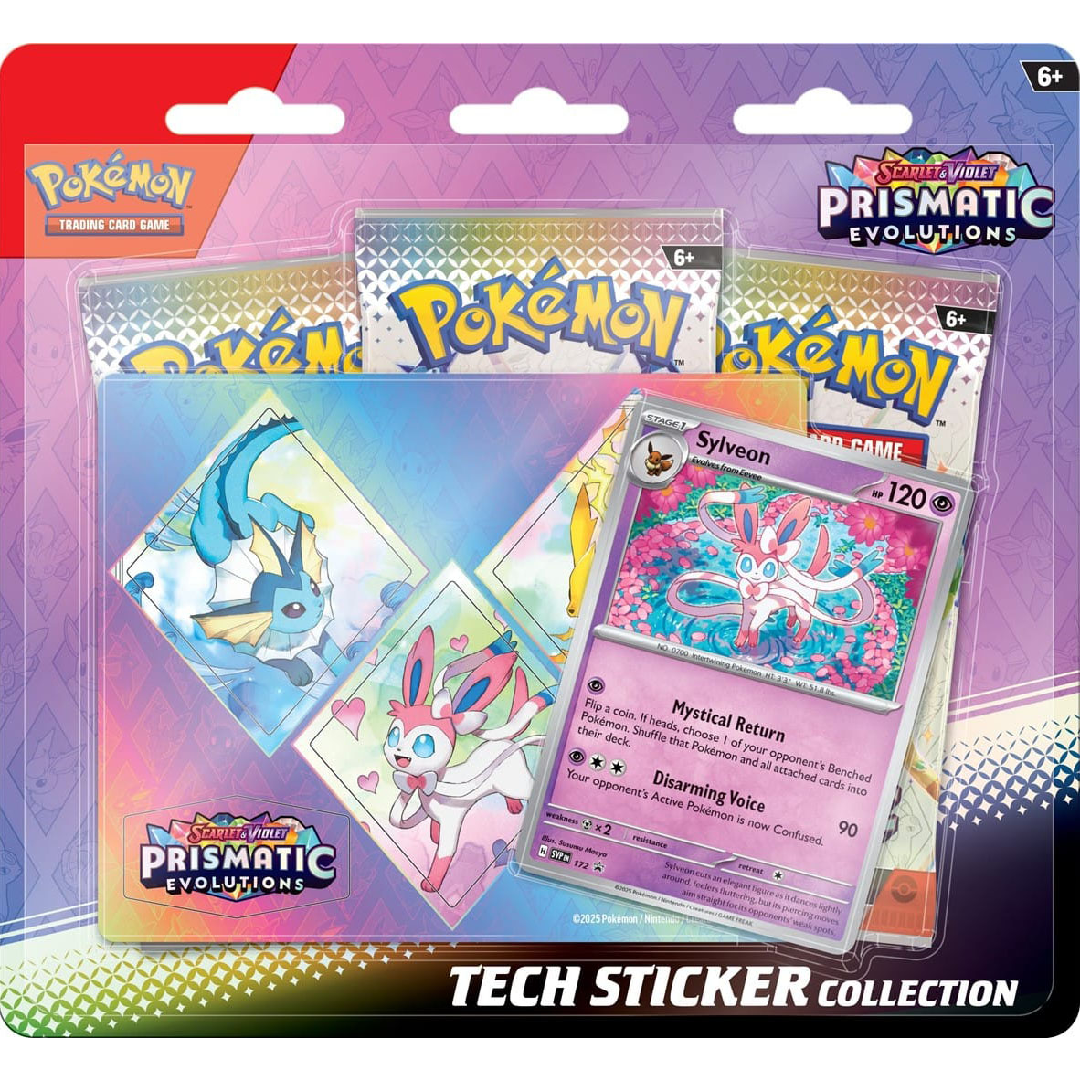 Scarlet & Violet: Prismatic Evolutions Tech Sticker Collection (Sylveon)