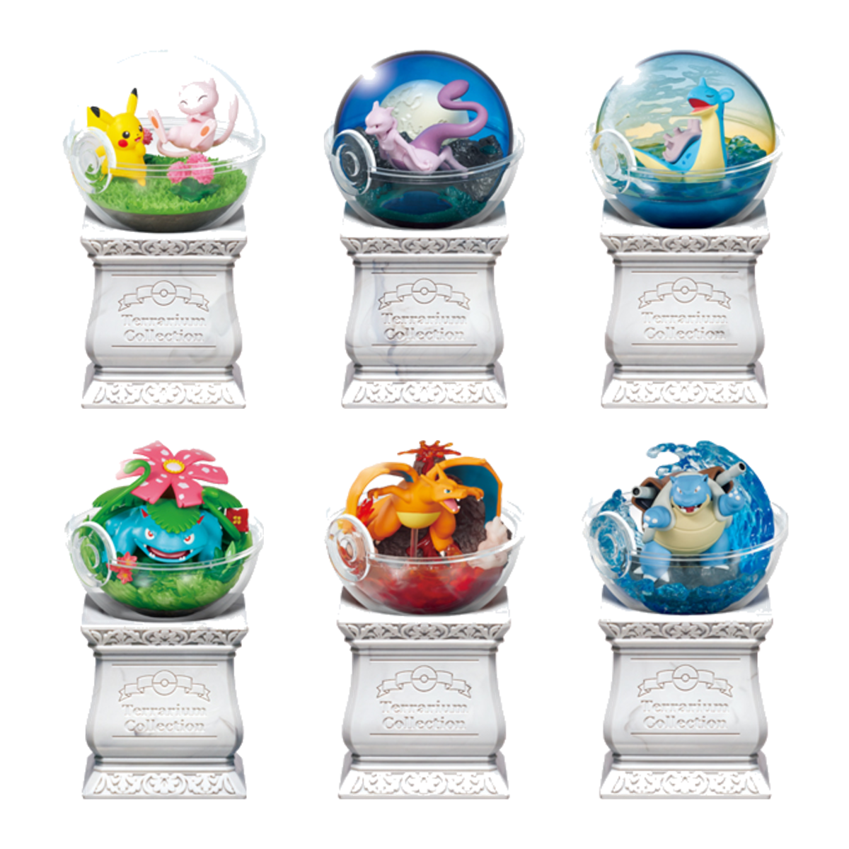 Pokemon Terrarium 15 Blind Box - all 6 figures in the set