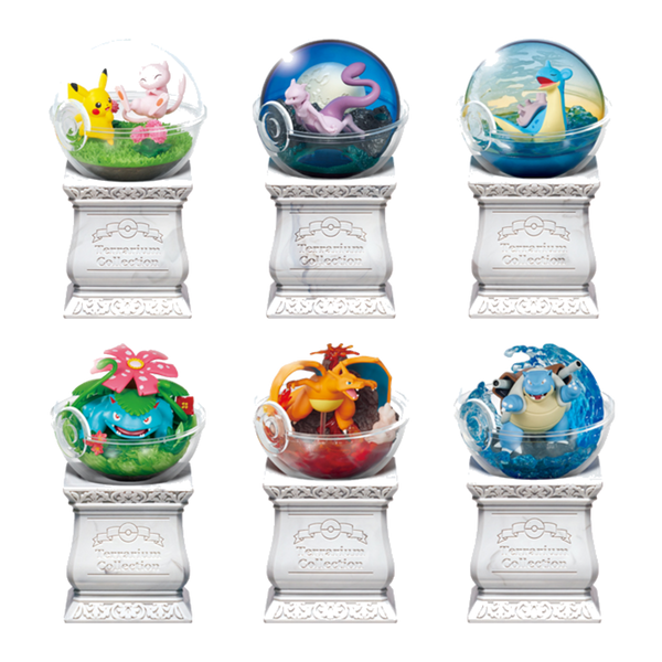 Pokemon Terrarium 15 Blind Box - all 6 figures in the set