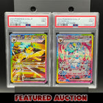 Jolteon & Sylveon ex SAR Terrastal Festival PSA 9 Bundle - Poke-Collect