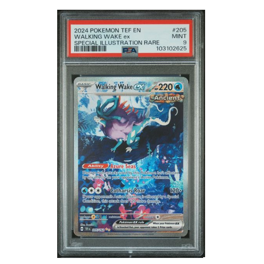 Walking Wake ex SIR Temporal Forces #205 PSA 9 - Poke-Collect