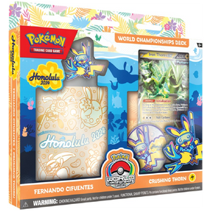 2024 World Championship Deck: Fernando Cifuentes (Crushing Thorn) - Poke-Collect