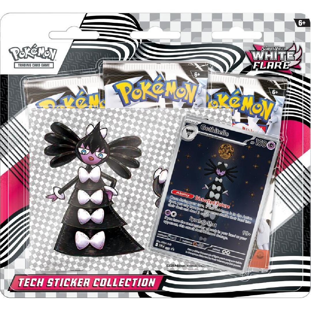 Scarlet & Violet: White Flare Tech Sticker Collection - Poke-Collect