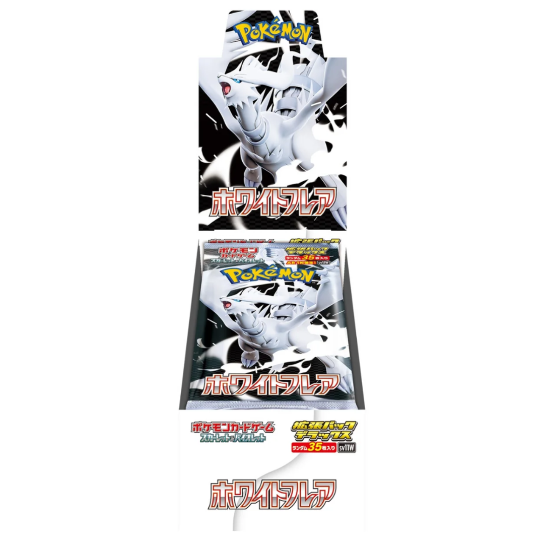 Japanese White Flare Deluxe Booster Box - Poke-Collect