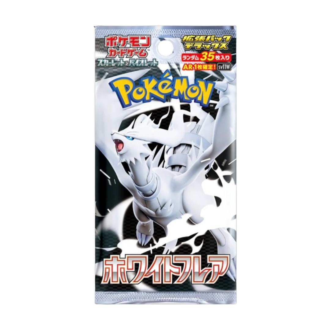Japanese White Flare Deluxe Booster Pack - Poke-Collect