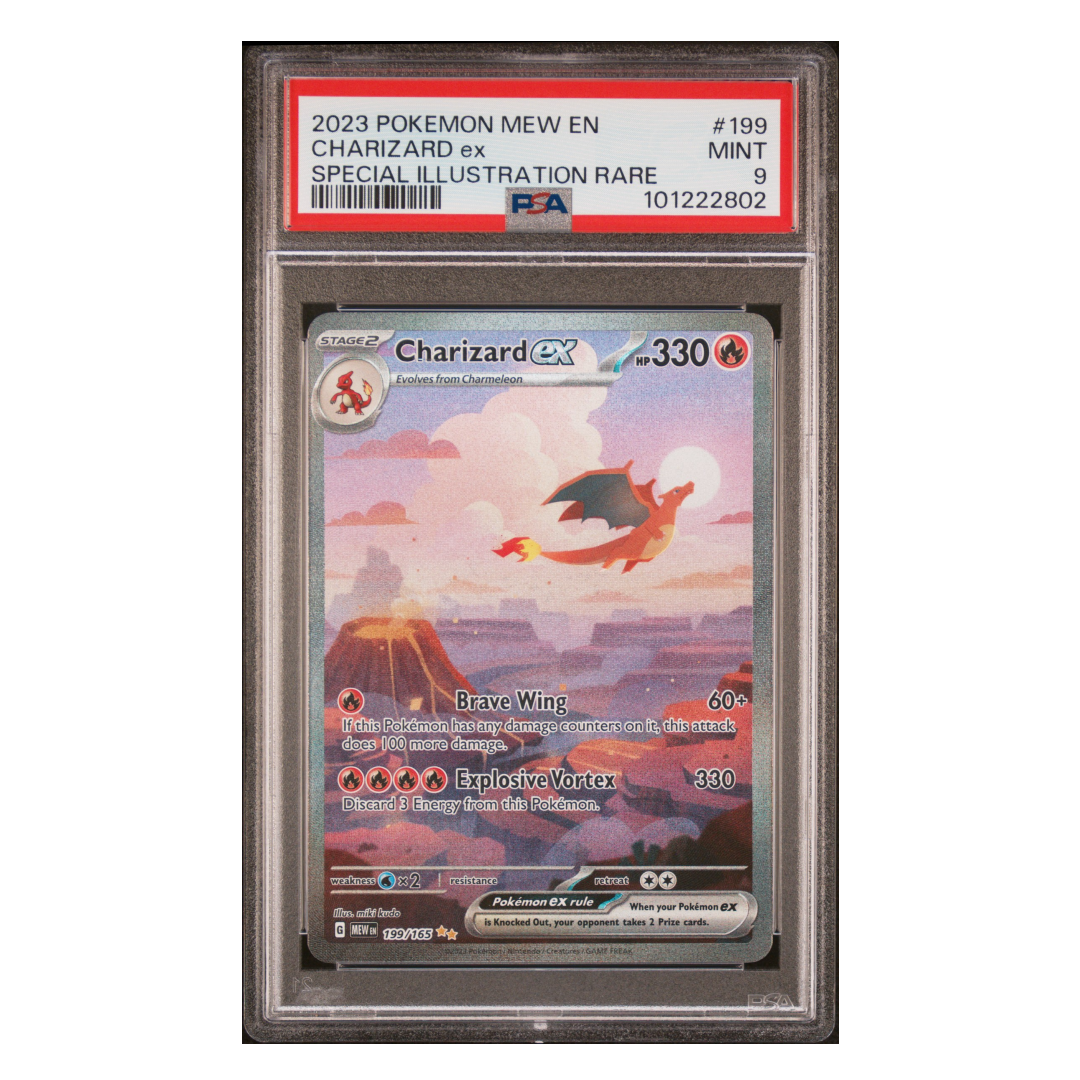 Charizard ex Special Illustration Rare 151 #199 PSA 9 - Poke-Collect
